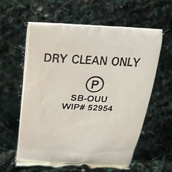 Woolrich Christmas Holiday Pure Wool Cardigan Green Size L Snowman Embroidered - Picture 9 of 12